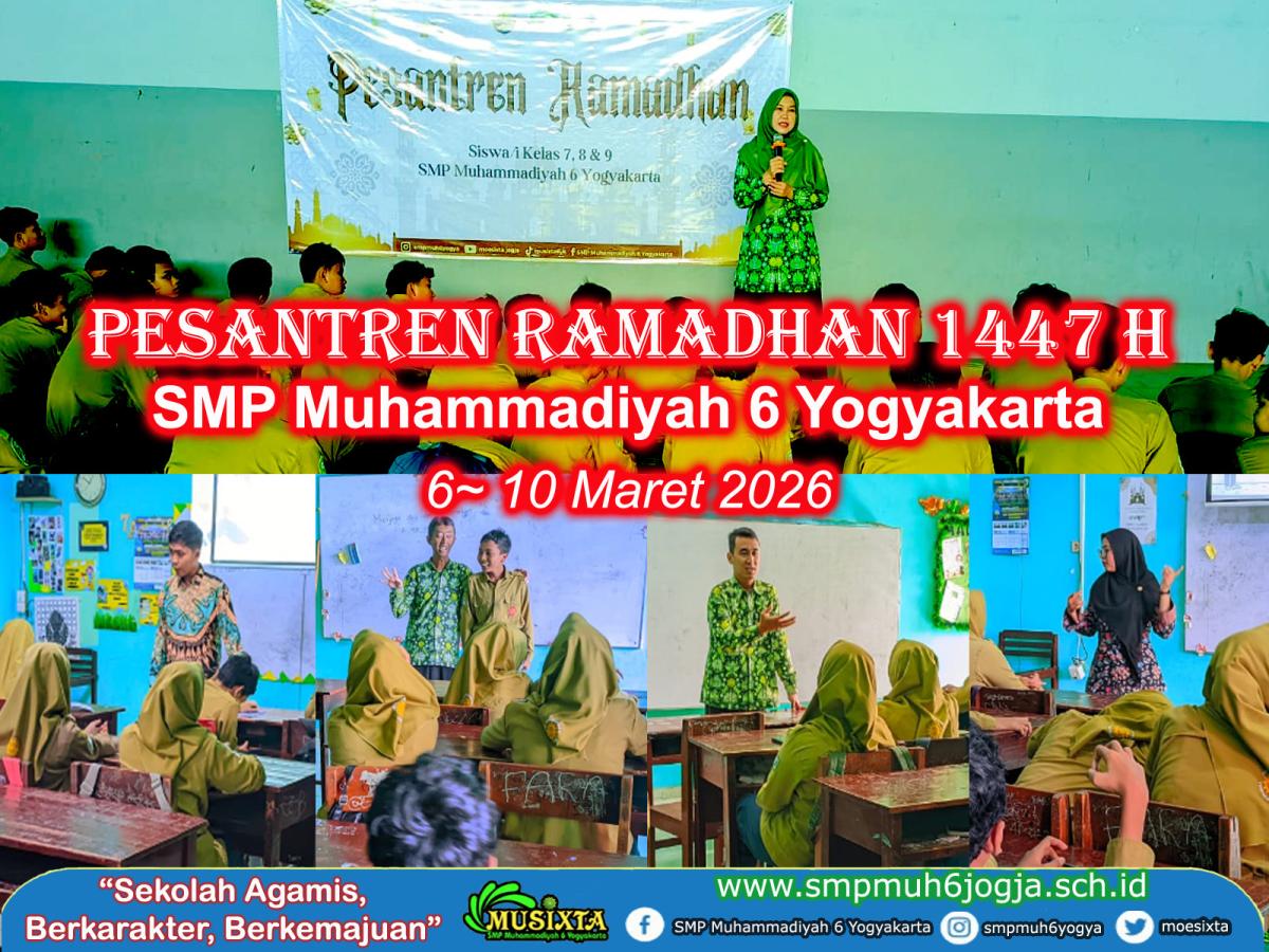 SMP Muhammadiyah 6 Yogyakarta Gelar Pesantren Ramadhan 1447 Hijriah Selama 3 Hari